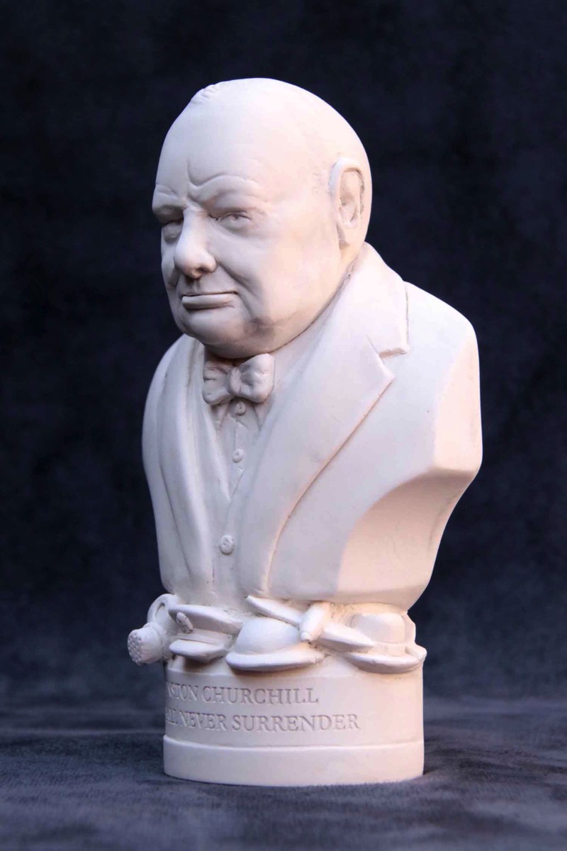 Purchase Famous Faces bust of Winston Churchill