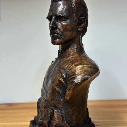 Fridtjof Nansen Blassic Bronze Sculpture Front Left