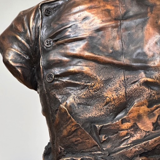 Fridtjof Nansen Blassic Bronze Sculpture Detail 3