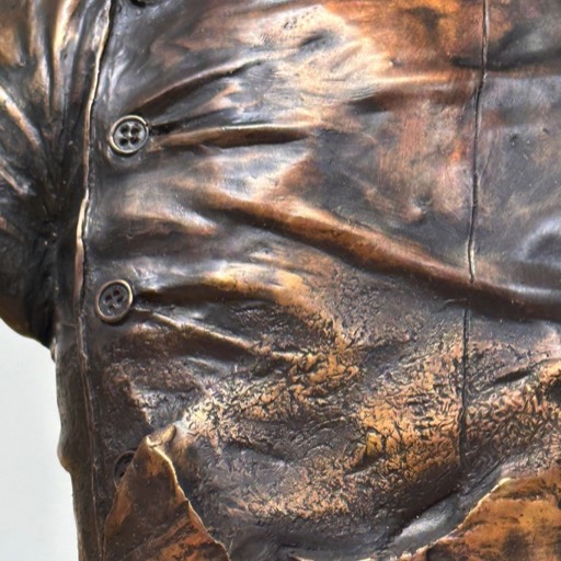 Fridtjof Nansen Blassic Bronze Sculpture Detail 4