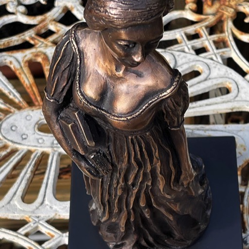 Austenite Maquette Bronze Sculpture Top Front