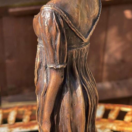 Austenite Maquette Bronze Sculpture Close 4