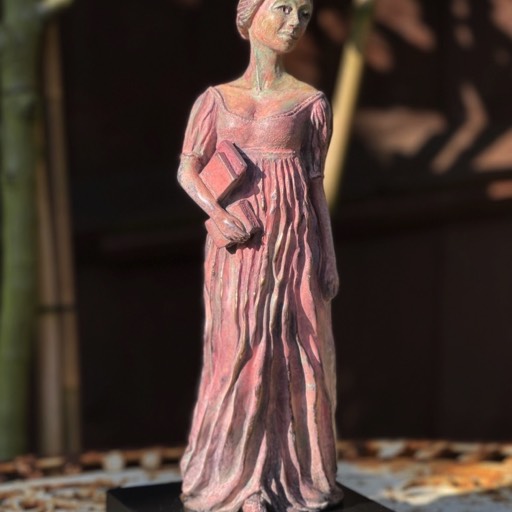 Austenite Maquette Pink Coloured Bronze Sculpture