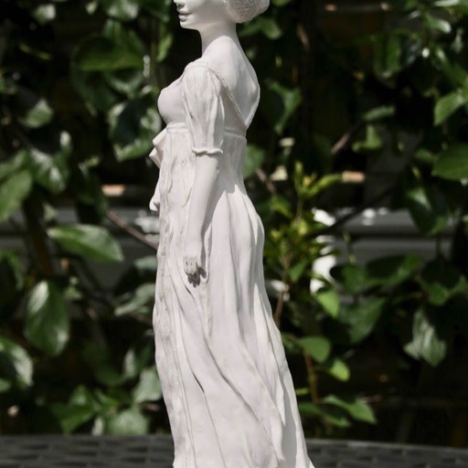 Austenite Maquette Poured Marble Sculpture Right Angle