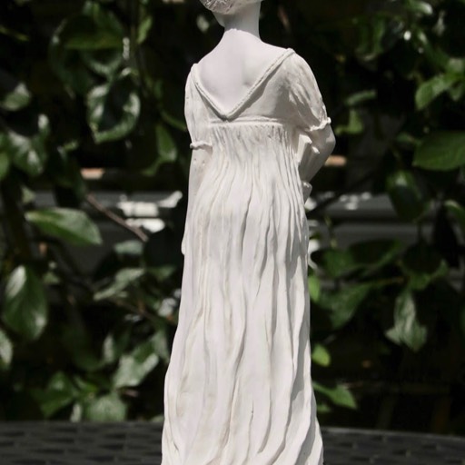 Austenite Maquette Poured Marble Sculpture Back 2