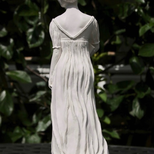 Austenite Maquette Poured Marble Sculpture Back