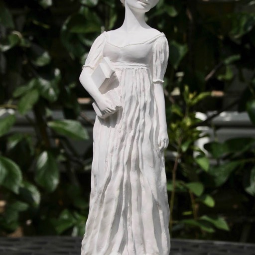 Austenite Maquette Poured Marble Sculpture Front Center