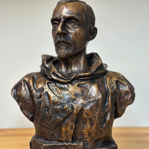 Roald Amundsen Classic Bronze Sculpture Front