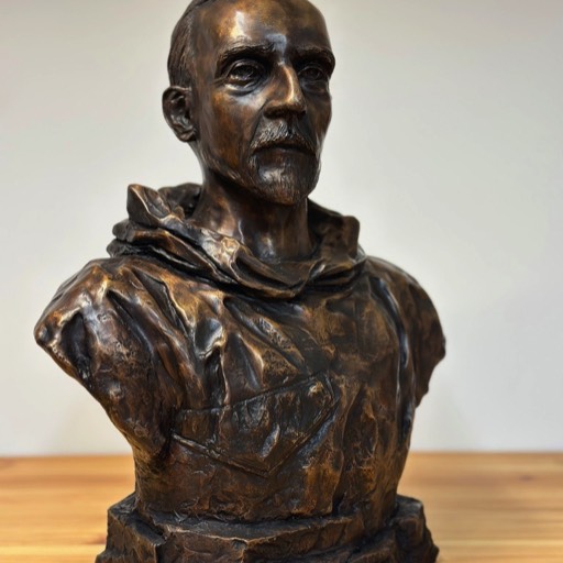 Roald Amundsen Classic Bronze Sculpture Right Front