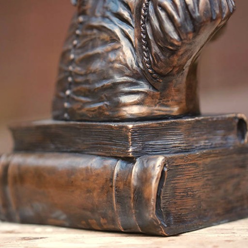 William Shakespeare Bronze Sculpture Books