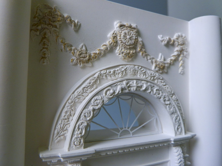 Purchase White House Entrance Washington USA, hand crafted models of famous Doorways by Timothy Richards. 