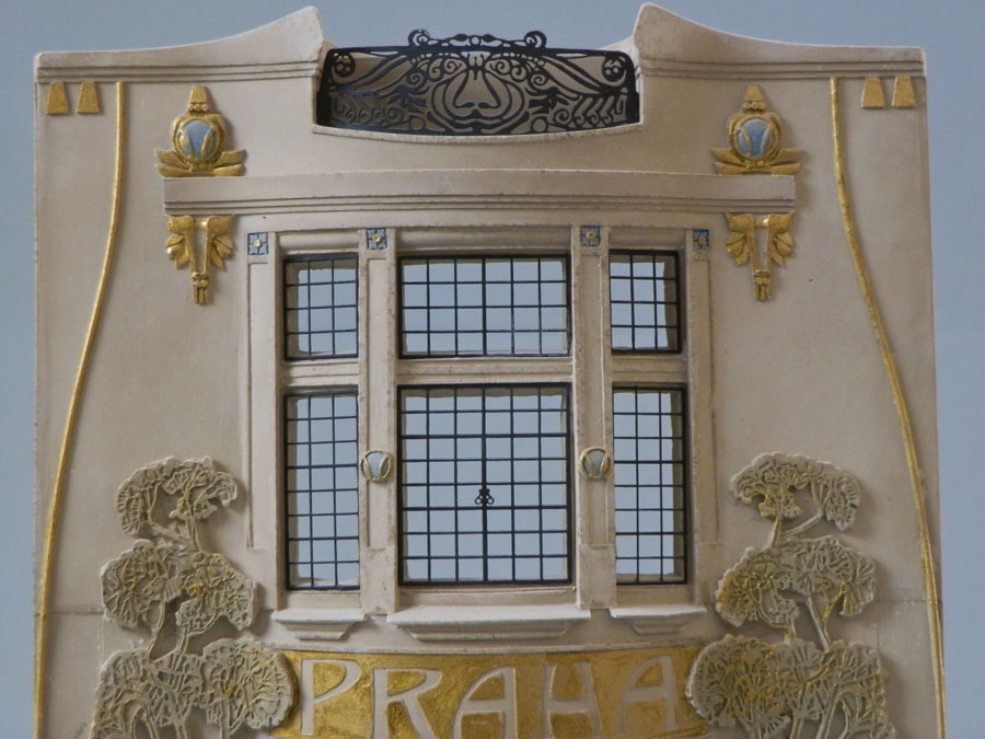 Purchase Hotel Central Prague, hand crafted models of famous Doorways by Timothy Richards. 