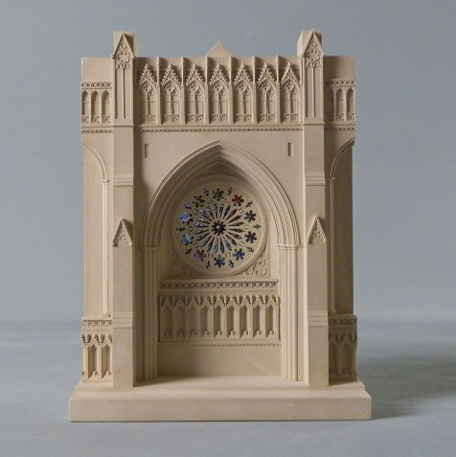 Purchase Rose Window National Cathedral Georgetown, Washington, hand crafted models of famous Doorways by Timothy Richards. 