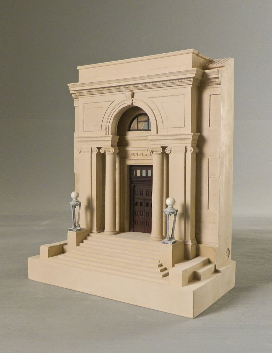 Purchase The University of Notre Dame School of Architecture, Bond Hall , hand crafted models of famous Doorways by Timothy Richards. 