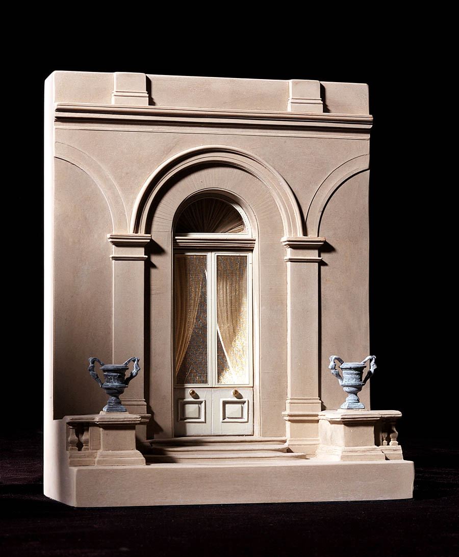 Purchase The Wallace Collection Hertford House in Manchester Square, London, hand crafted models of famous Doorways by Timothy Richards. 