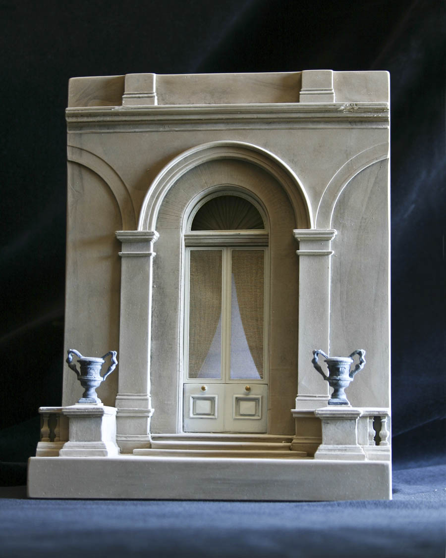 Purchase The Wallace Collection Hertford House in Manchester Square, London, hand crafted models of famous Doorways by Timothy Richards. 