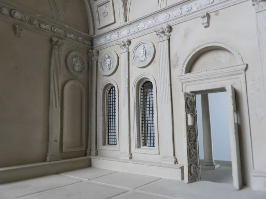 Purchase Pazzi Chapel, Florence, Italy, handmade in plaster by Timothy Richards.