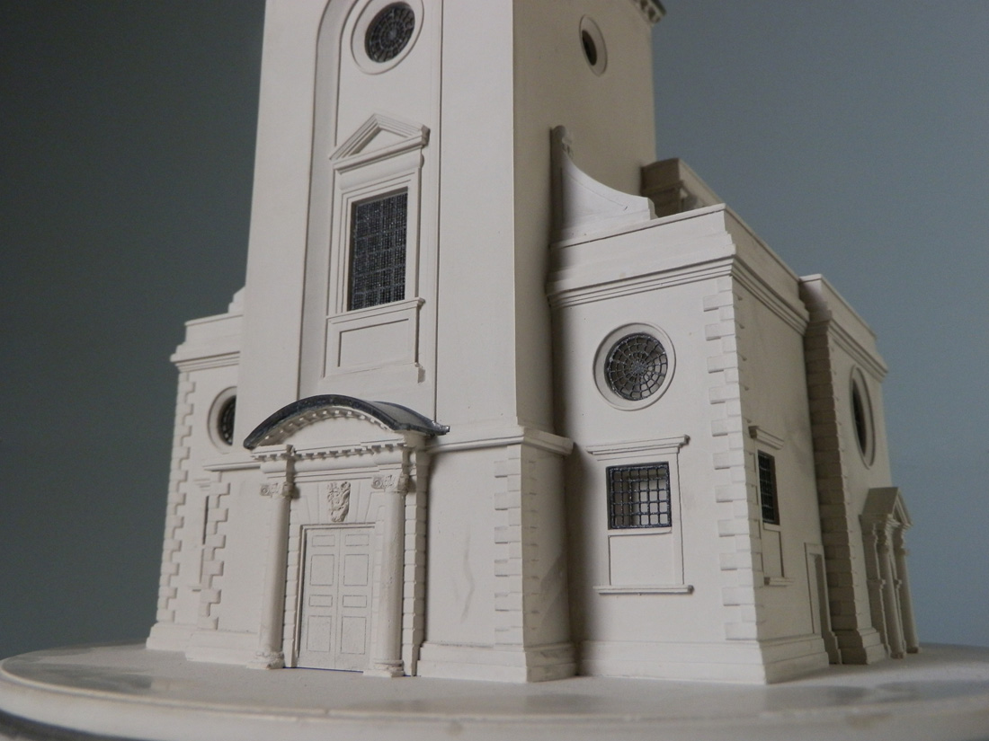 Purchase St.Brides Church, Fleet Street London, England, handmade in plaster by Timothy Richards.