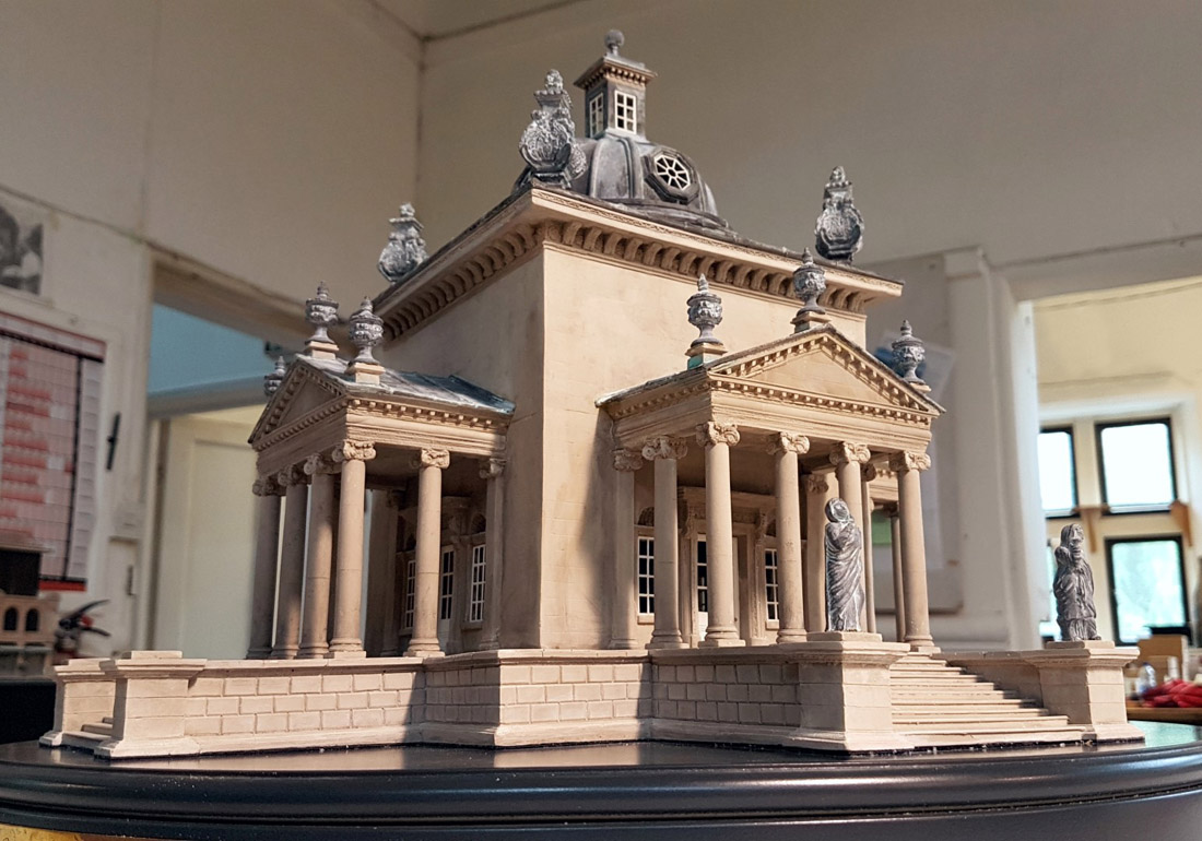 Purchase Temple of the Four Winds, Castle Howard York, England handmade in plaster by Timothy Richards.