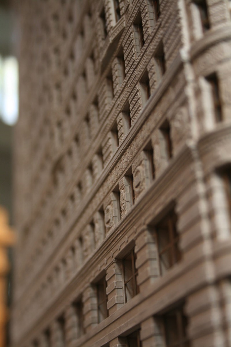 Purchase Flatiron, Fuller Building, Manhatten New York, USA, handmade in plaster by Timothy Richards.