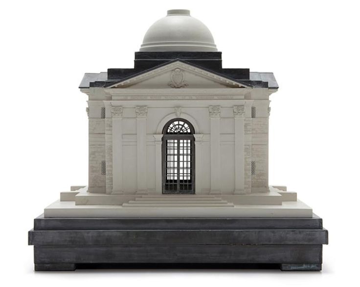 Purchase, Lutyens Temple, England handmade in plaster by Timothy Richards.