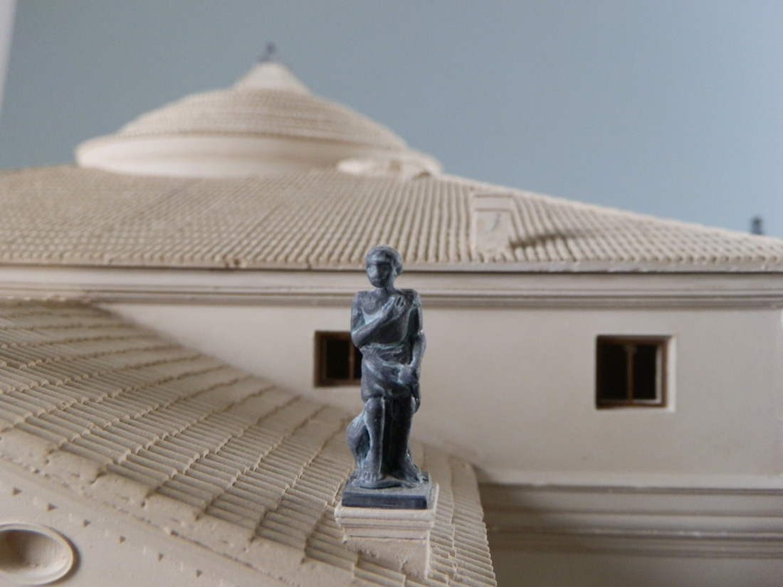 Purchase, Villa Capra La Rotonda, Vicenza, Italy, handmade in plaster by Timothy Richards.