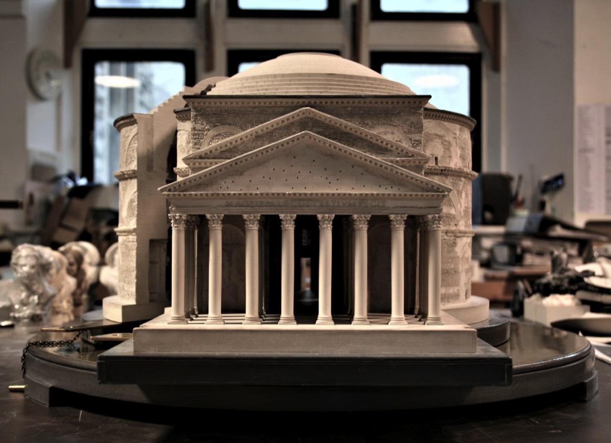 Purchase, Pantheon Rome, Italy, handmade in plaster by Timothy Richards.