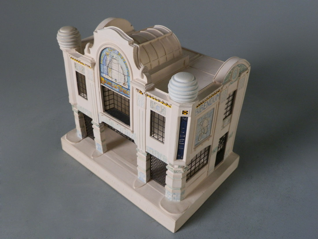 Purchase, Michelin Building, London, handmade in plaster by Timothy Richards.