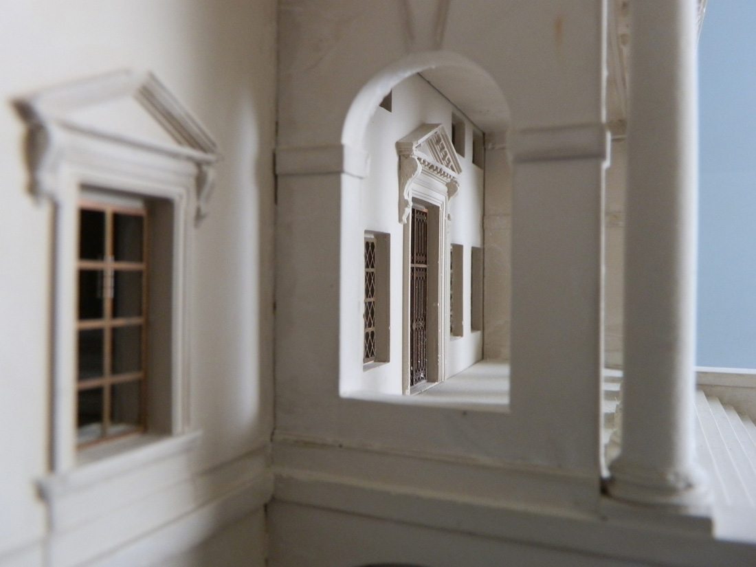 Purchase, Villa Capra La Rotonda, Vicenza, Italy, handmade in plaster by Timothy Richards.