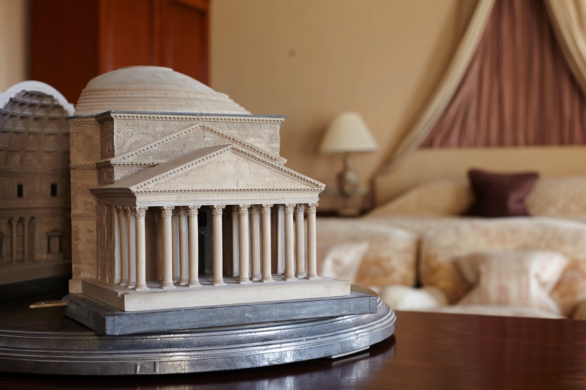 Purchase, Pantheon Rome, Italy, handmade in plaster by Timothy Richards.