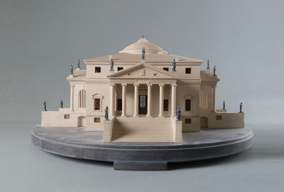 Purchase, Villa Capra La Rotonda, Vicenza, Italy, handmade in plaster by Timothy Richards.