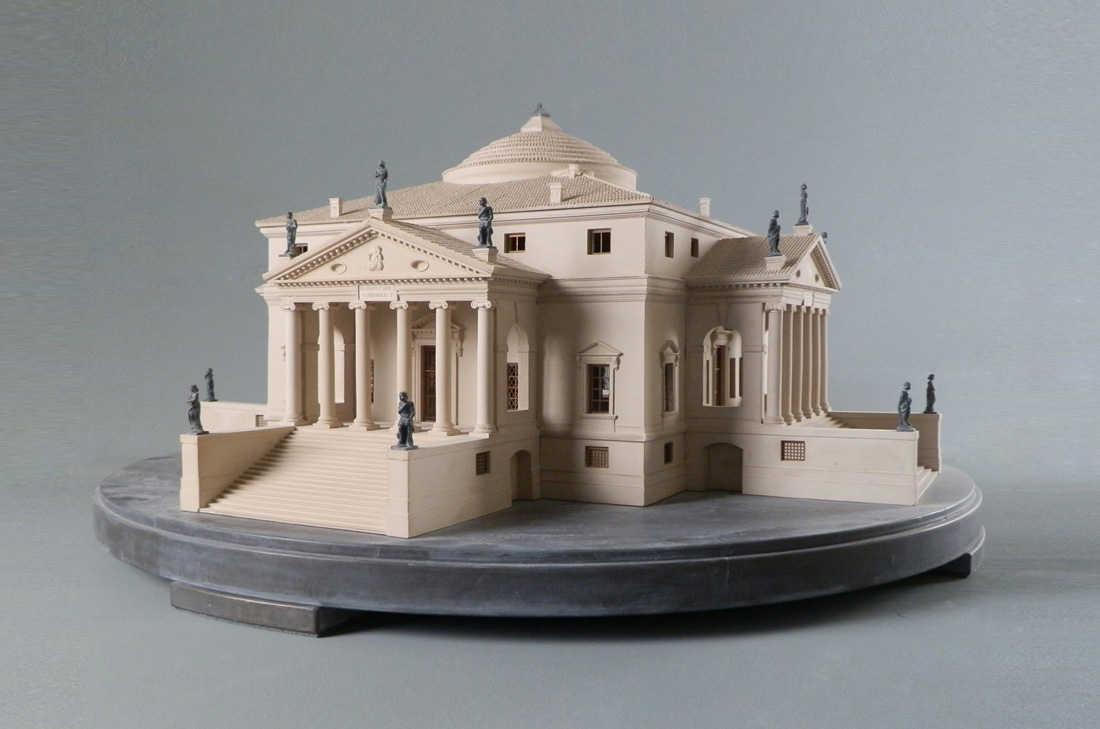 Purchase, Villa Capra La Rotonda, Vicenza, Italy, handmade in plaster by Timothy Richards.