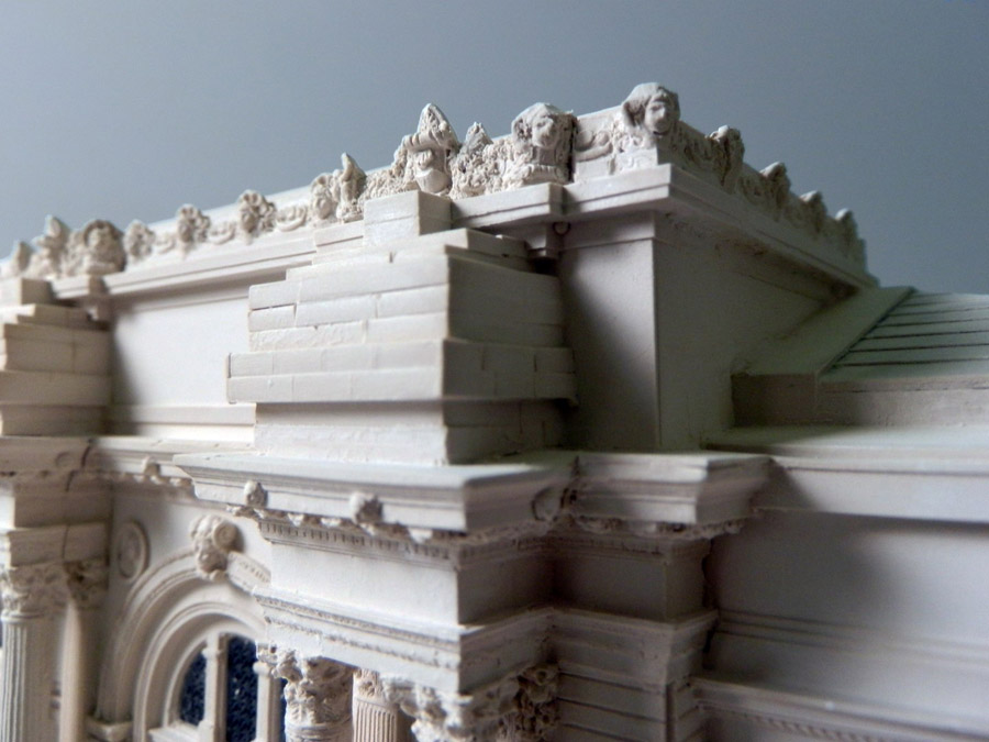 Purchase The Metropolitan Museum of Art New York Model, handmade in plaster by Timothy Richards.