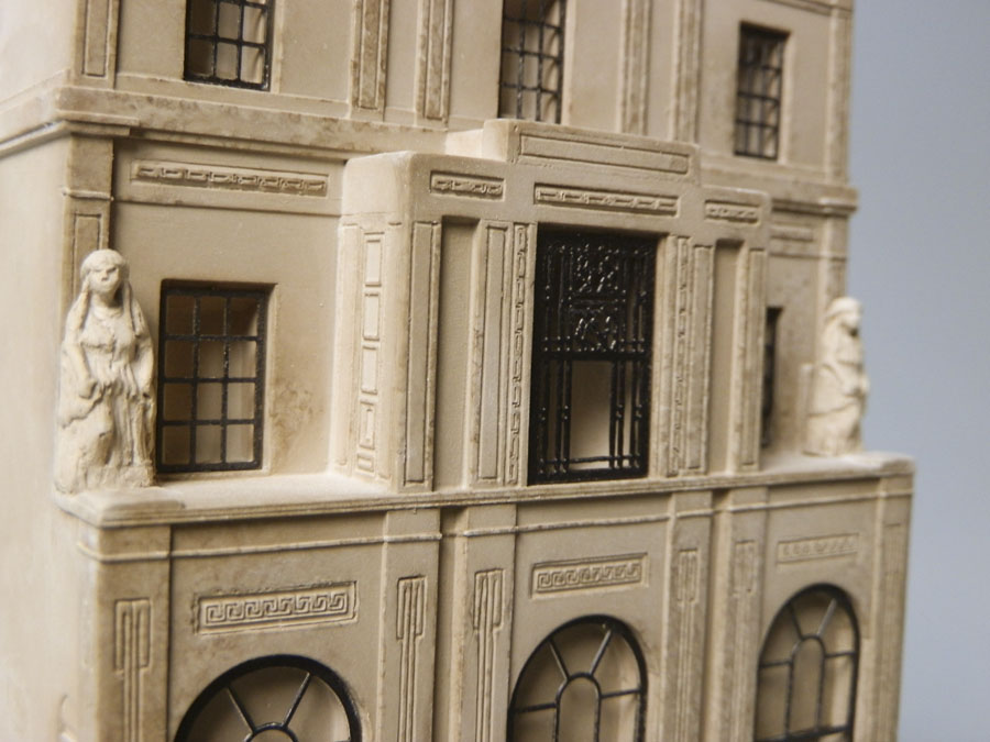 Purchase Sir John Soane House Museum London, hand crafted models of famous houses by Timothy Richards. 