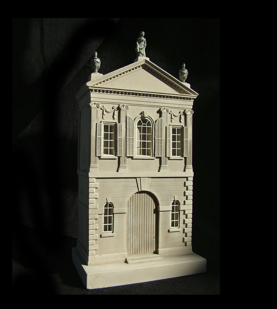 Purchase Derby Summer House Danvers, hand crafted models of famous houses by Timothy Richards. 