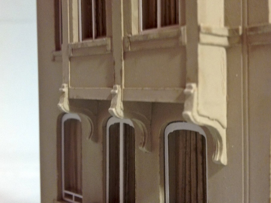 Purchase the Victor Horta House, hand crafted models of famous houses by Timothy Richards. 