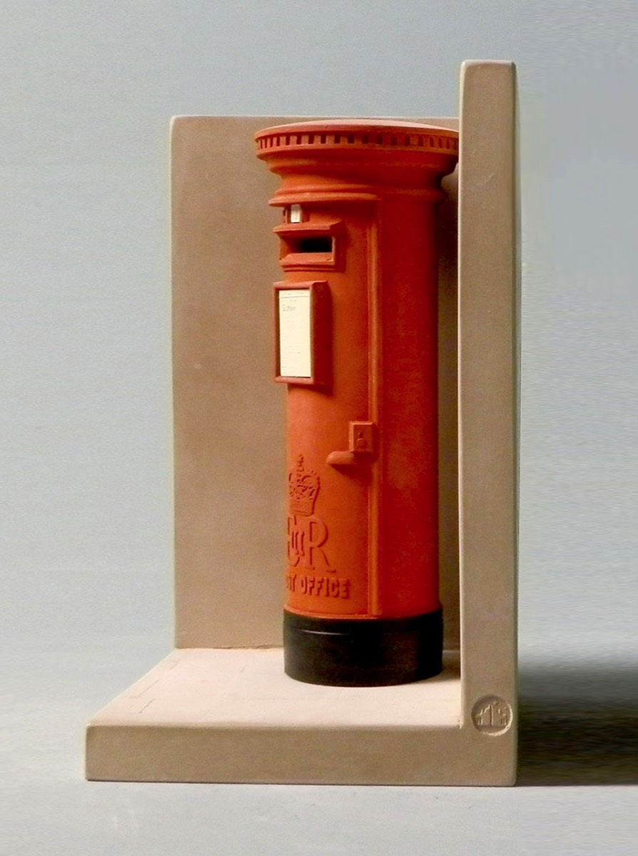 Purchase the traditional red British Post Box, hand crafted models of famous landmarks by Timothy Richards. 