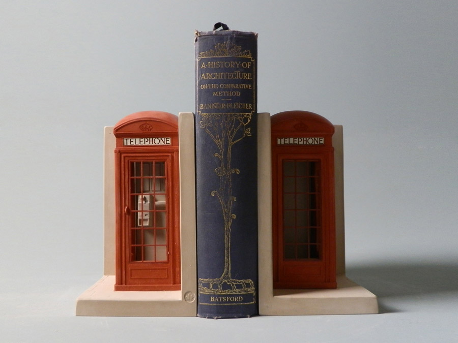 Purchase the traditional red British Telephone Box, hand crafted models of famous landmarks by Timothy Richards. 