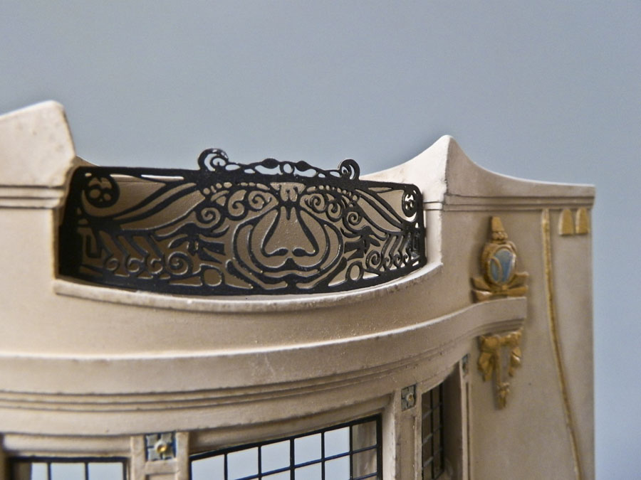 Purchase Hotel Central Prague, hand crafted models of famous Doorways by Timothy Richards. 