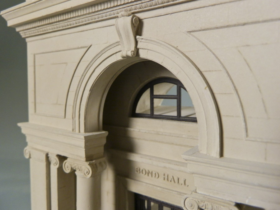 Purchase The University of Notre Dame School of Architecture, Bond Hall , hand crafted models of famous Doorways by Timothy Richards. 