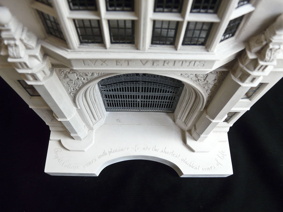 Purchase Phelps Gate Yale University, hand crafted models of famous Doorways by Timothy Richards. 