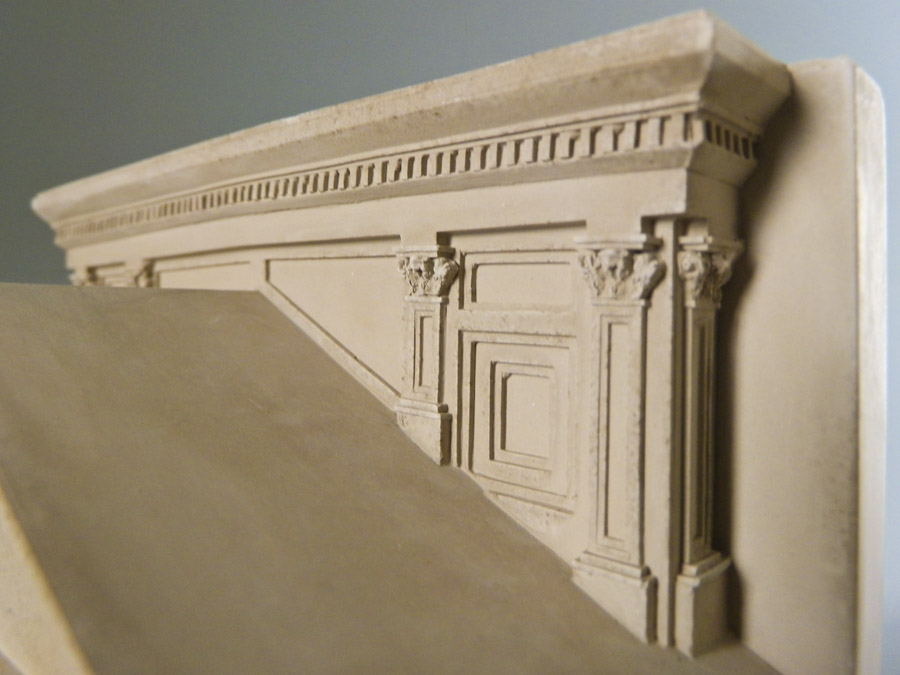 Purchase The National Portrait Gallery of London, hand crafted models of famous Doorways by Timothy Richards. 