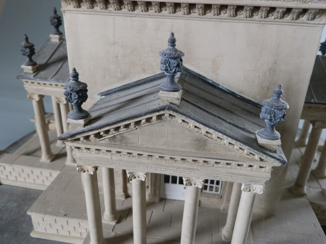 Purchase Temple of the Four Winds, Castle Howard York, England handmade in plaster by Timothy Richards.