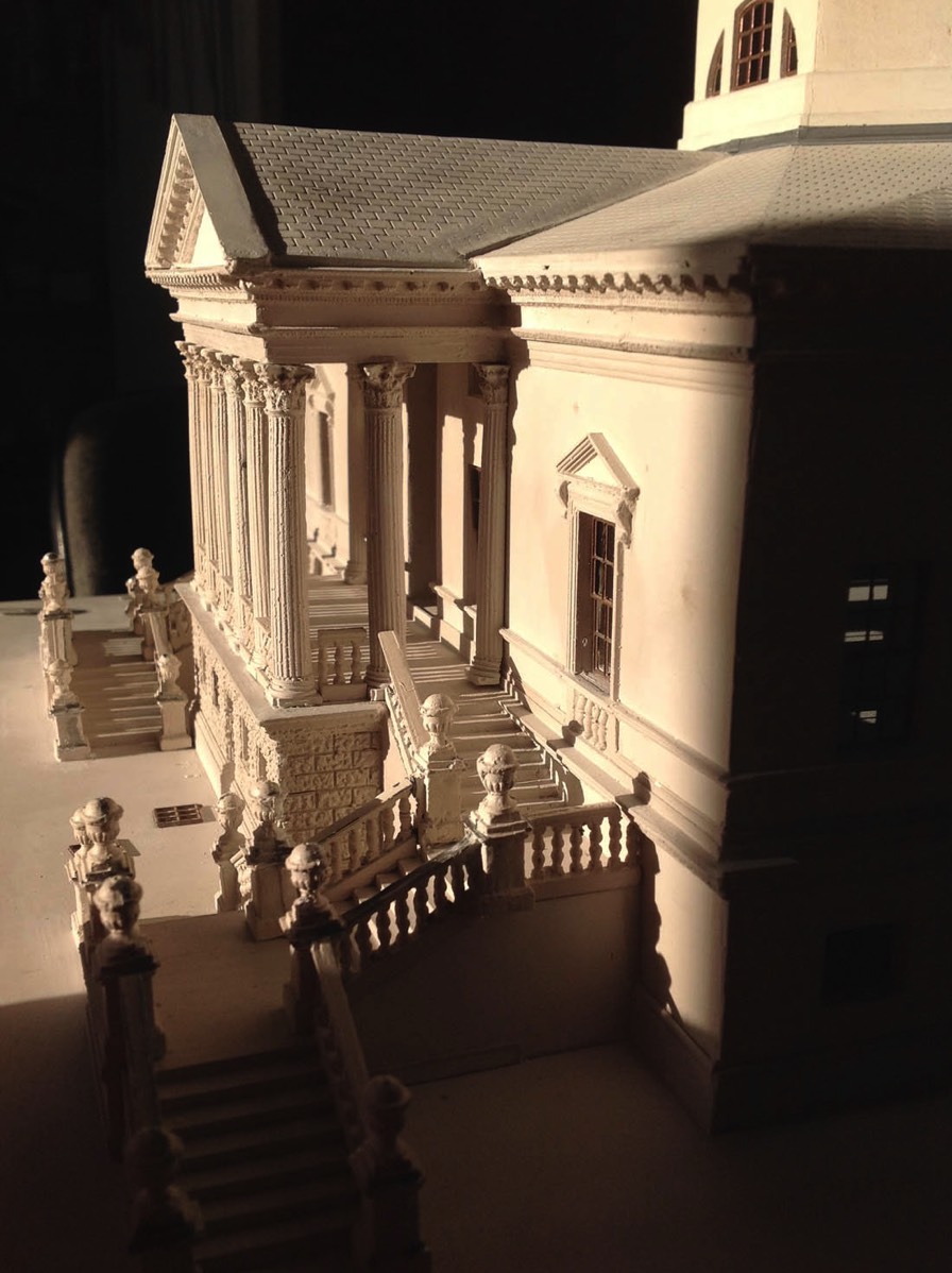 Purchase Chiswick House, London, England handmade in plaster by Timothy Richards.