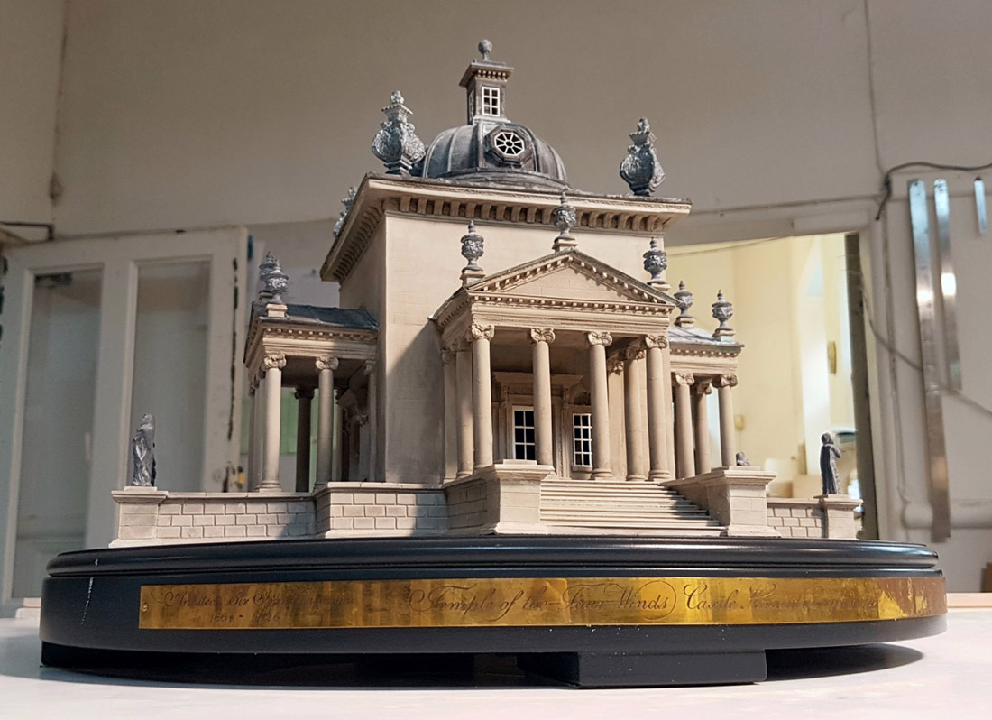 Purchase Temple of the Four Winds, Castle Howard York, England handmade in plaster by Timothy Richards.