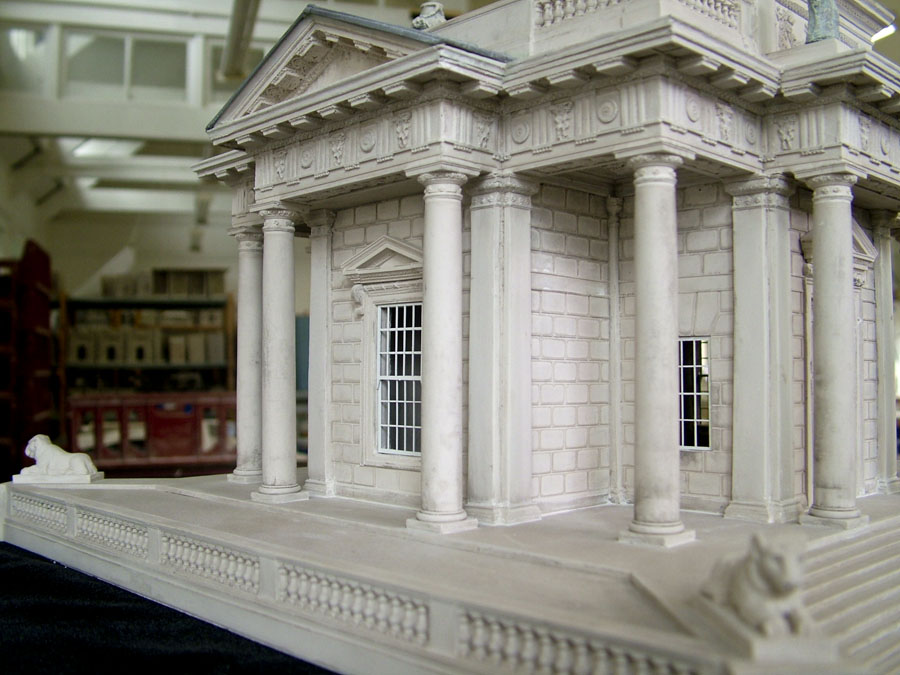 Purchase, Casino at Marino, Dublin Ireland, handmade in plaster by Timothy Richards.