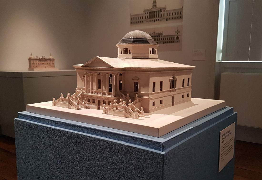 Purchase Chiswick House, London, England handmade in plaster by Timothy Richards.