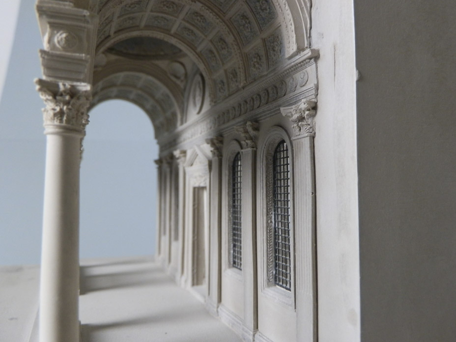 Purchase Pazzi Chapel, Florence, Italy, handmade in plaster by Timothy Richards.