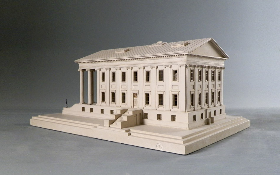 Purchase Virginial State Capitol, Richmond, Virginia, USA, handmade in plaster by Timothy Richards.