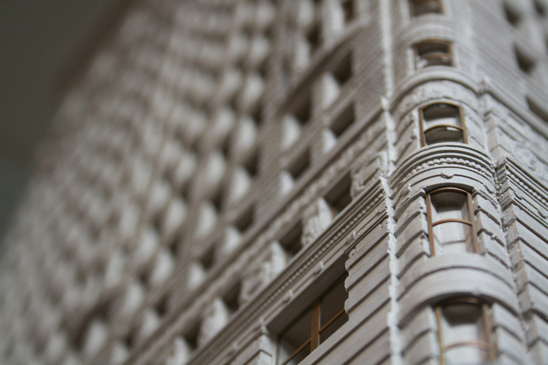 Purchase Flatiron, Fuller Building, Manhatten New York, USA, handmade in plaster by Timothy Richards.